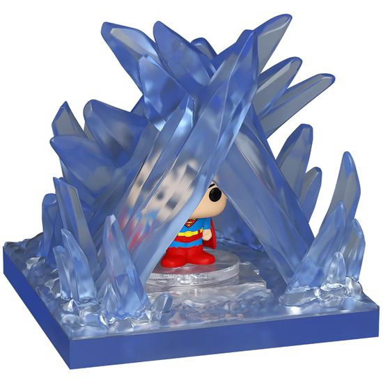 Фигурка Funko Bitty POP! Towns DC Superman and the Fortress of Solitude 85514 / Фигурка Фанко Битти ПОП! по мотивам вселенной "DC", Супермен