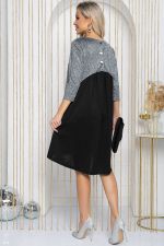 Платье Леди Элегант (серебро) П12208-10 LT Collection (Акция)