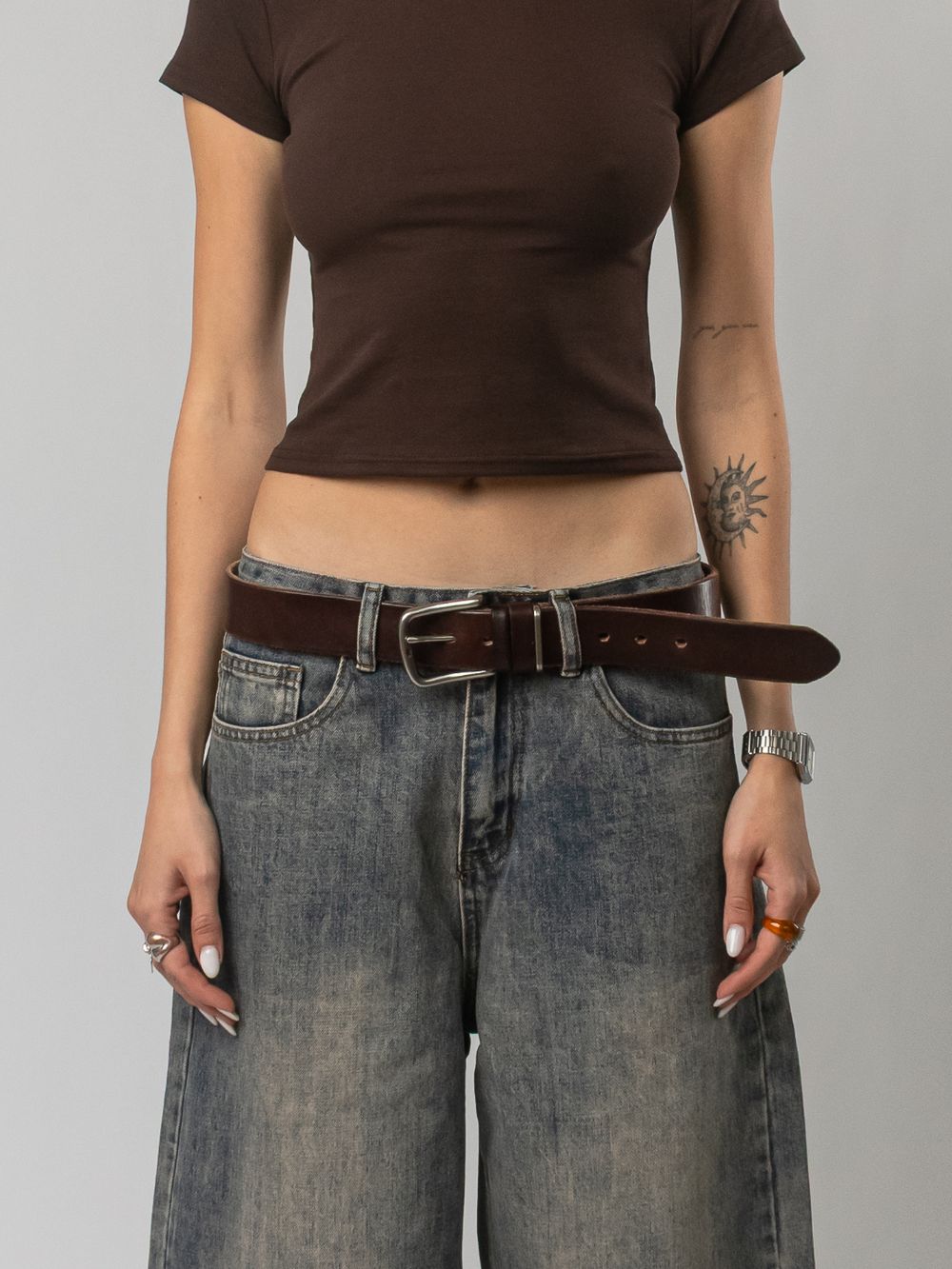 Ремень Ovum Кожанный Raw brown