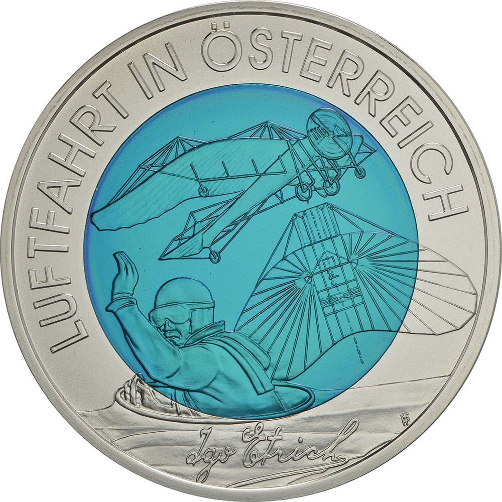 АВСТРИЯ, 2007, 25 ЕВРО [БИМЕТАЛЛ: СЕРЕБРО + НИОБИЙ]