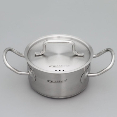 КТ-ОБ-01 Кастрюля 1л d14см h7см ОБЩЕПИТ-ШЕФ металл. ТРС (1/4)