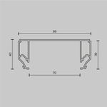 Профиль Technical ALM-9940-SC-W-2M