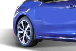 Брызговики передние PEUGEOT 208, 2013- хб. 2 шт.(optimum) в пакете FROSCH.NLF.38.23.F11
