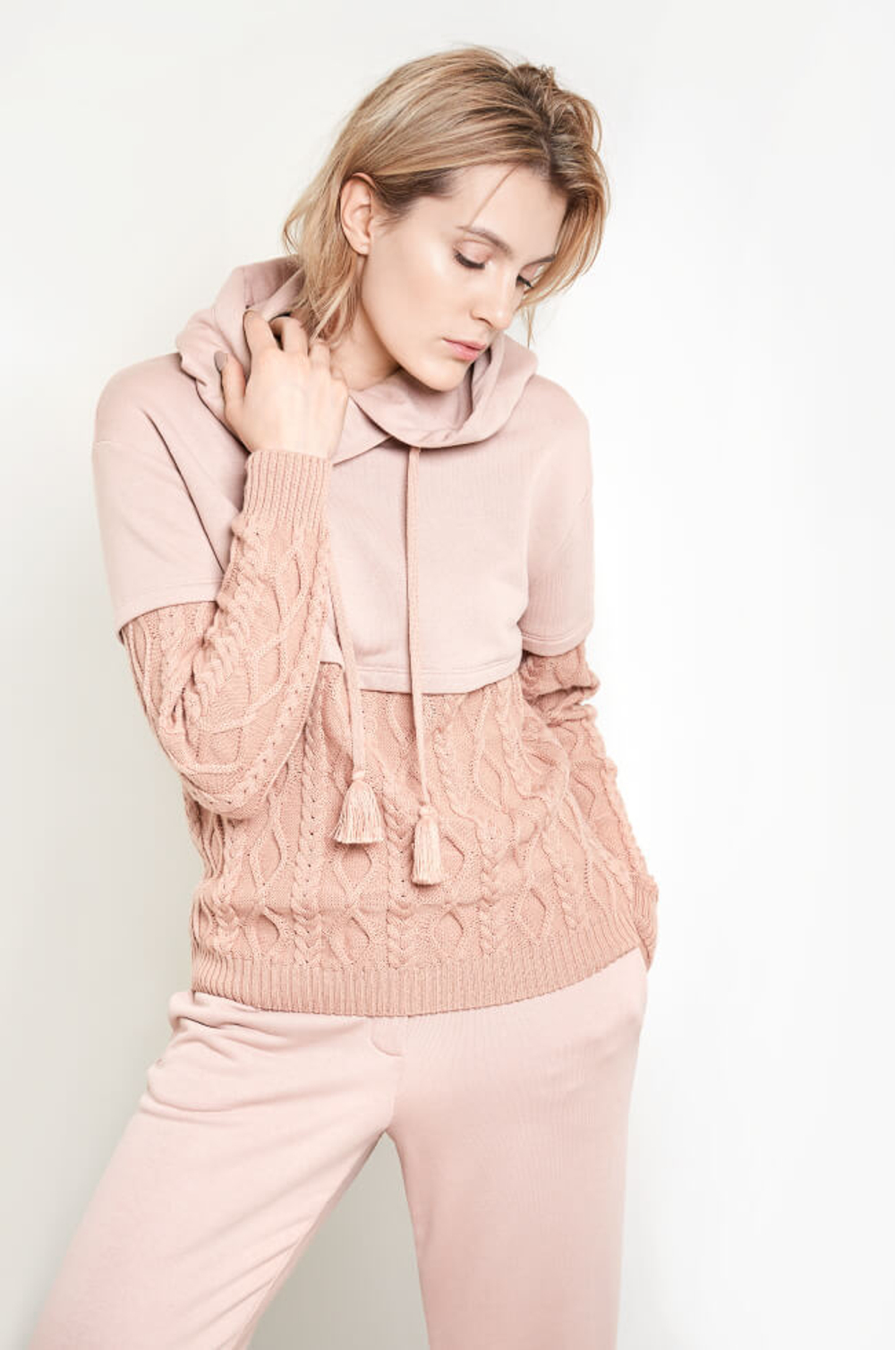 22426 Джемпер женский (т.пудровый)