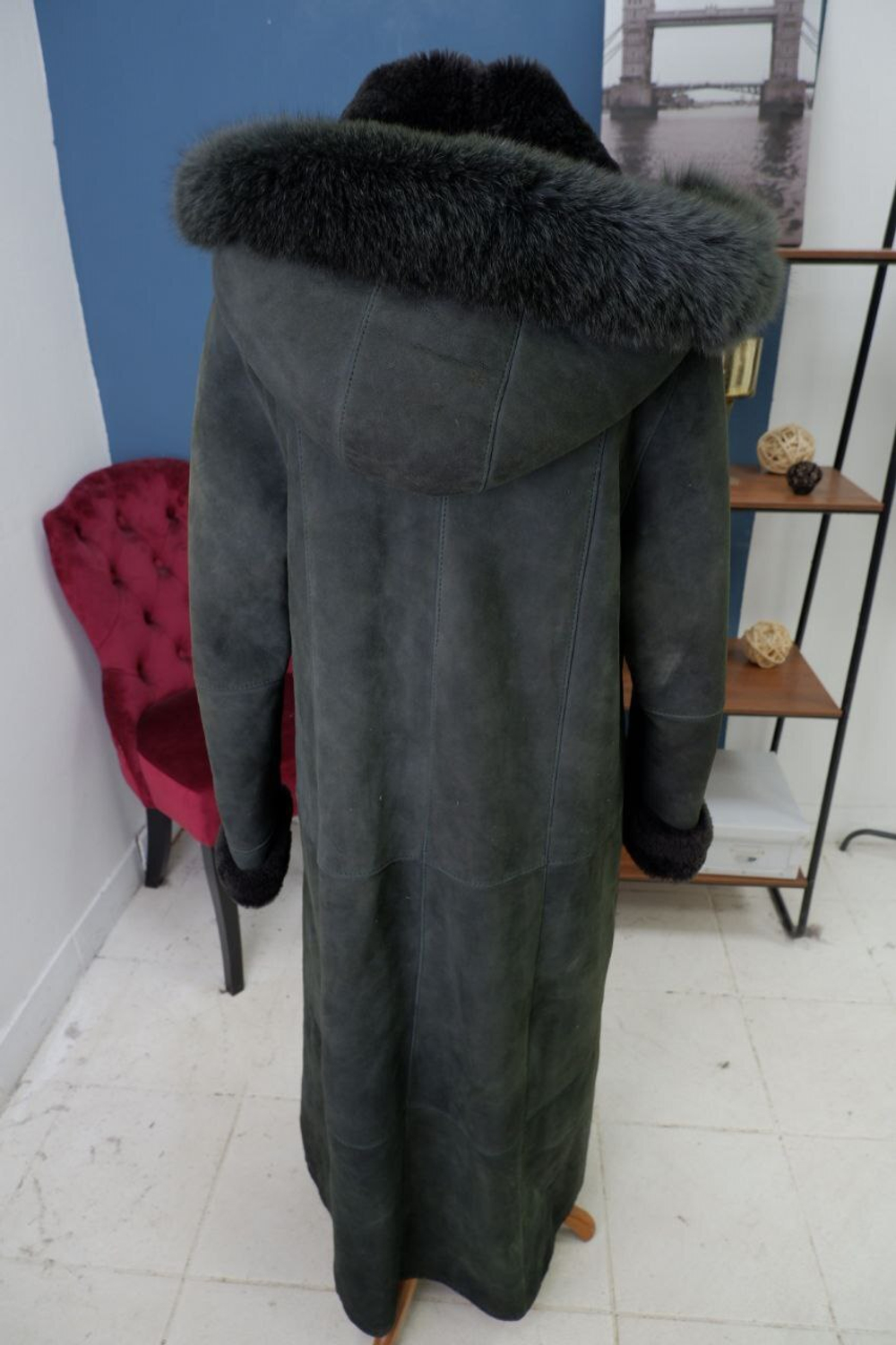 Дубленка кожаная 48-50 размер