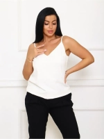 Топ под пиджак в бельевом стиле