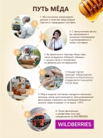 Мёд донниковый натуральный Берестов 500 г стеклянная банка