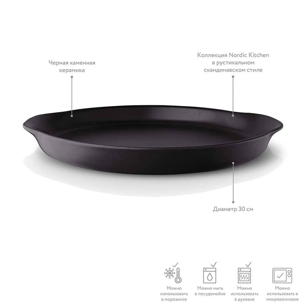 Блюдо сервировочное Nordic Kitchen Ø30 см