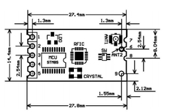Радиомодуль HC-12 - SI4463