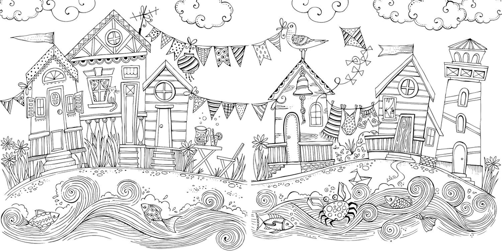 Mein Sommerspaziergang. Rita Berman. Coloring book