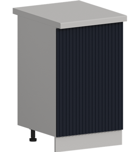 Кухня Модуль ШН 500 Графит / Индиго софт