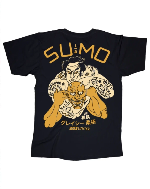 Футболка Half Sumo Jiu-Jitsu Junkie чёрная