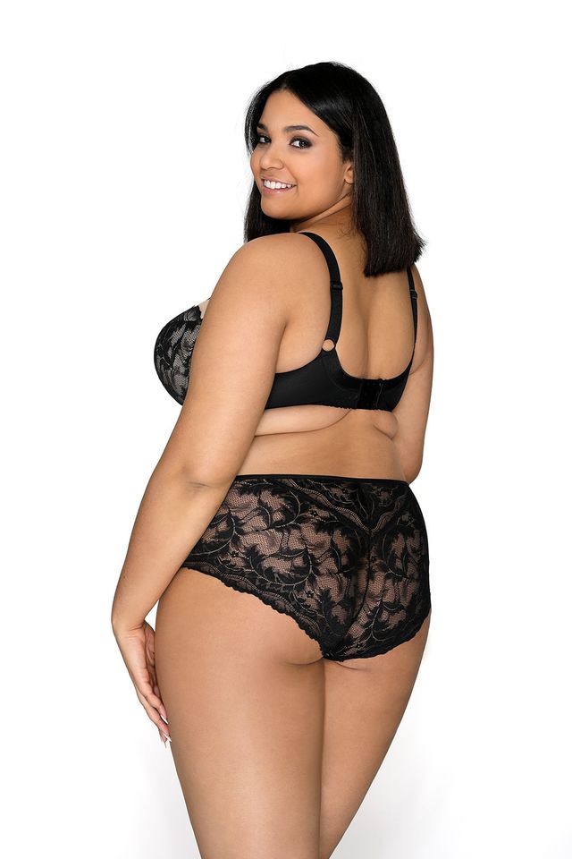 Бюстгальтер с плотной чашкой Olivia черно-бежевый