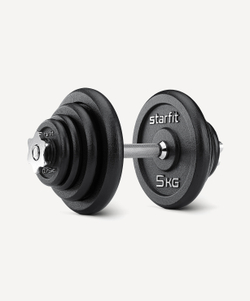 Гантель разборная чугунная в коробке DB-715, 20 кг