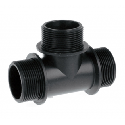 тройник 2х2х2" НР пластик