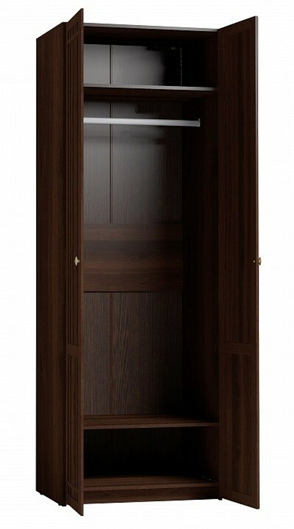 Шкаф распашной для одежды Sherlock 62, орех