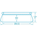 Надувной бассейн Bestway 57289/57148 (457х122) без уборочного комплекта