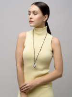 Колье "Cord Pearl" Brown с жемчугом