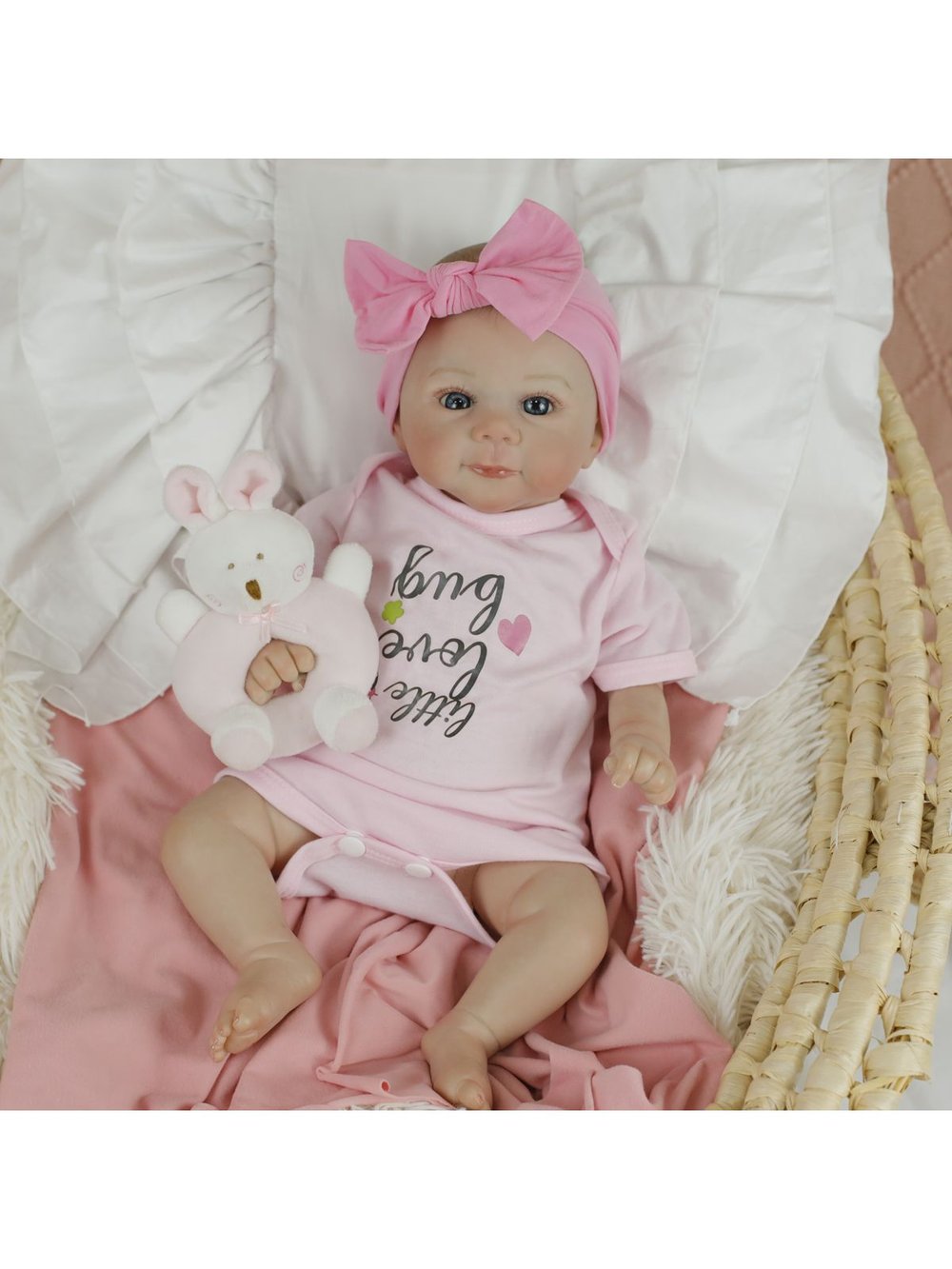 Кукла Реборн мягконабивная LifeReborn 45см (LR-021)