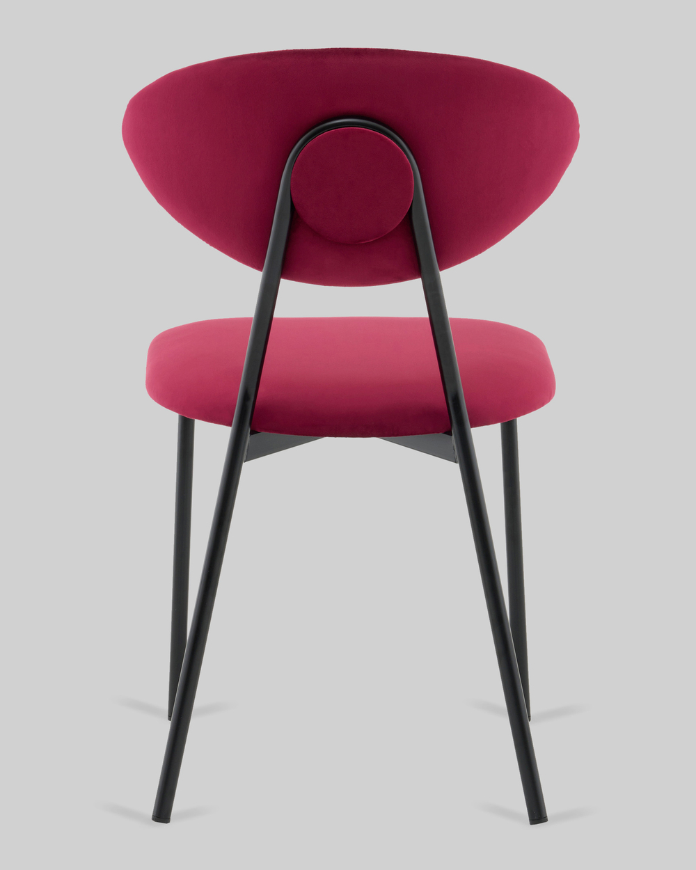 Стул обеденный Квинси велюр винный