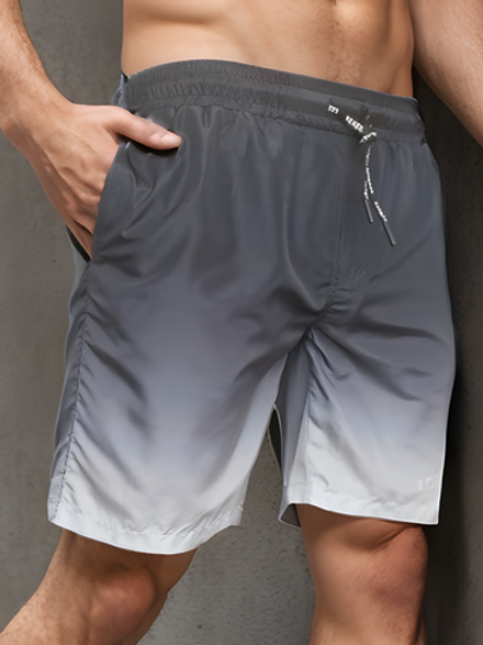 Шорты плавки Gradient LEGENDA удлиненные черный