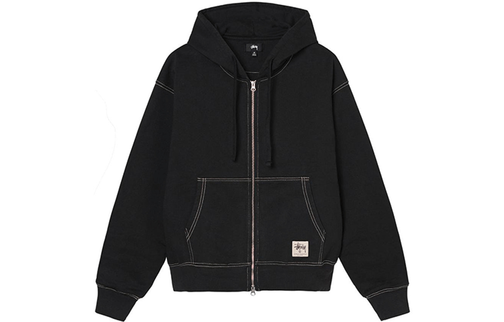 Худи Stussy Double Face Label Zip Hoodie, 118460