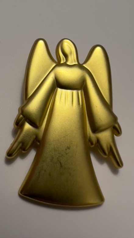 Новогодняя брошь ангел