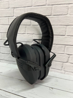 Тактические наушники с шумопоглощением / Черные