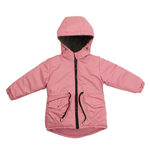Парка для девочек 2701-07 мембрана р.104-110 роз. (Ириска)