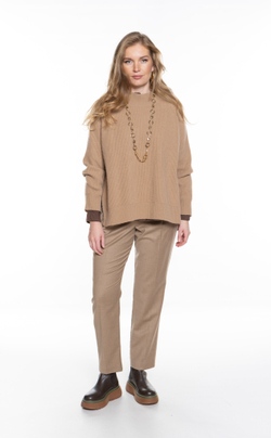 СВИТЕР ИЗ ШЕРСТЯНОЙ ПРЯЖИ