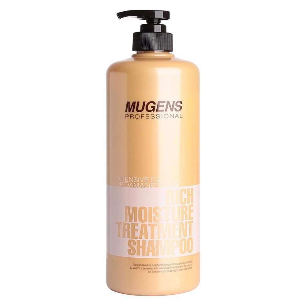 Welcos Mugens Rich Moisture Treatment Shampoo шампунь для волос увлажняющий