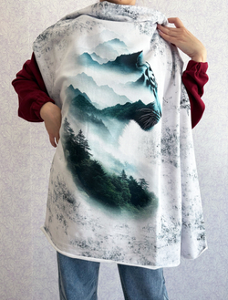 ТИГР - Футер 2х-нитка с лайкрой, компакт пенье (ДЖ70 Евгения) (к2 поперечные прожилки)