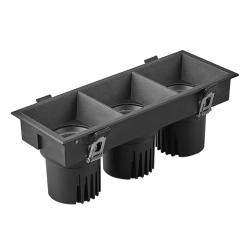 Светильник MS-FLOW-BUILT-S230x85-3x6W Warm3000 (BK, 55 deg, 230V) (Arlight, IP20 Металл, 5 лет) 061273