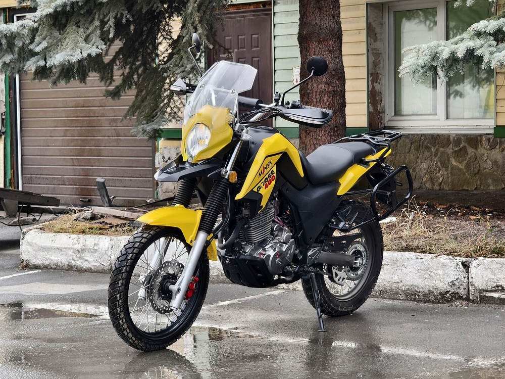 Мотоцикл Minsk GOOSE 400 (желтый)