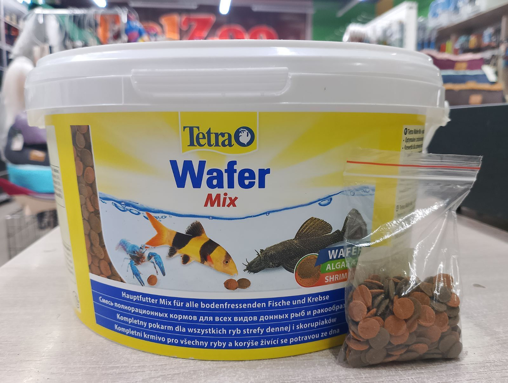 (Весовой) Tetra Wafer Mix Корм для донных рыб в таблетках, 12 г