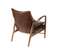 Кресло Finn Juhl Model 45 RS217, коричневая кожа
