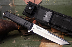 Тактический нож Aggressor AUS-8 Stonewash G10 Black