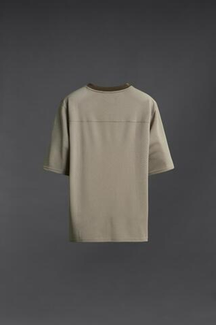 ZARA ФУТБОЛКА БЕЗ РУКАВОВ , СЕРО-КОРИЧНЕВЫЙ
