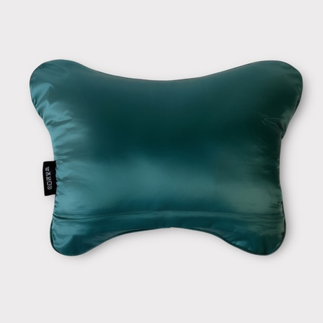 Дорожный плед-пончо пуховый 130х170 German Grass Travel Cape Plaid бирюзовый