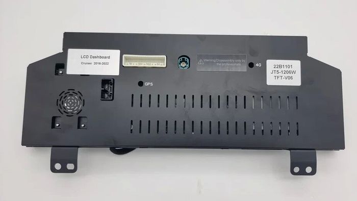 Электронная панель приборов Toyoya Land Cruiser 200 2015-2021 - Kuberg NH-LCD-T02 с сенсорным LCD / ЖК 12.3" экраном QLED