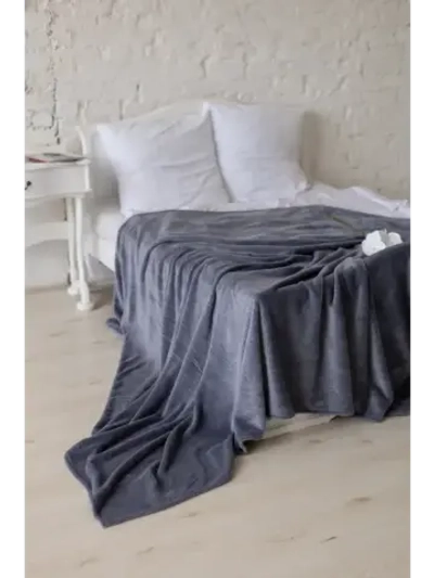 Плед-покрывало домашний 200х220 для дивана и кровати