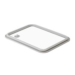 Контейнер для запекания и хранения с вакуумным эффектом Vacuum Glass, 1,4 л, светло-серый