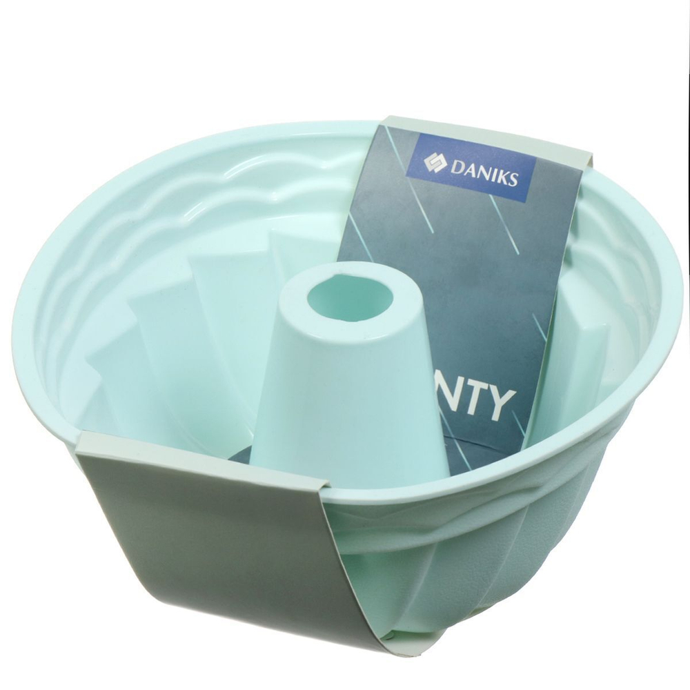 Форма для выпечки силикон, 23.5х10.5 см, кругл, Daniks, Квантум, Y4-5172