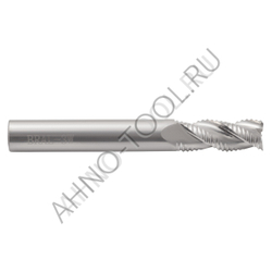 Фреза твердосплавная обдирочная 16мм (L=100, l=45, хв=16) Z3 30° по алюминию и цвет.металлам BRAL-3W