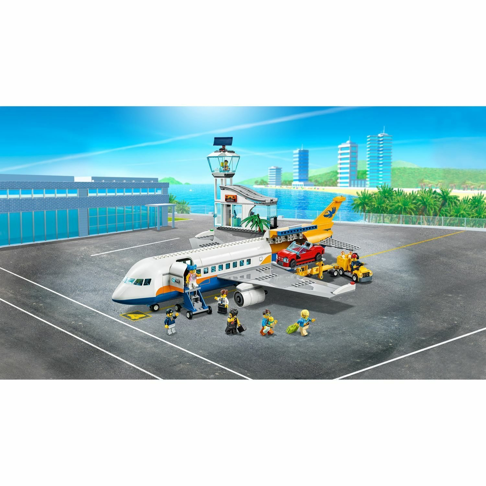 LEGO City: Пассажирский самолёт 60262 — Passenger Aeroplane — Лего Сити Город