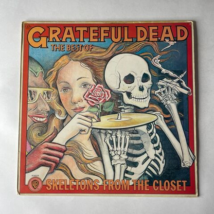 Винтажная виниловая пластинка LP The Grateful Dead, The Best Of The Grateful Dead: Skeletons From The Closet (Англия 1974)