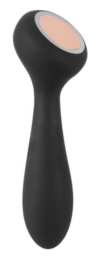 Черный двухсторонний вибратор Cupa Warming (Цвет: черный)