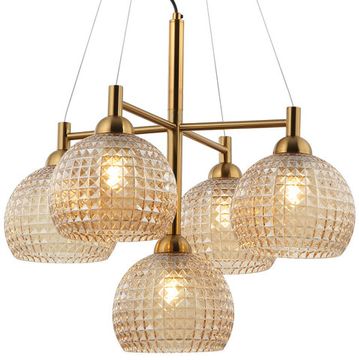 Люстра подвесная 5*Е27 2118/03/05P бронза Frency Stilfort