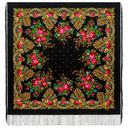 Павловопосадский платок Летние сумерки 1219-18