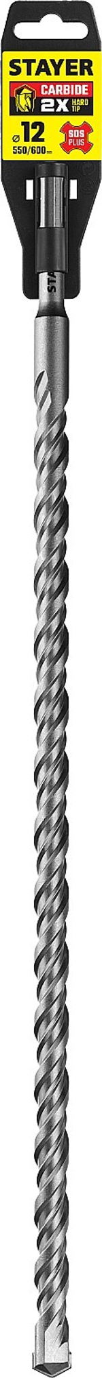 STAYER 12 x 600 мм, SDS-plus бур, Professional (2930-600-12)
